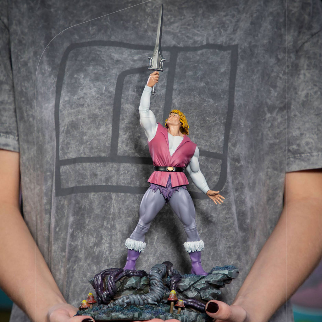 Productafbeelding Masters of the Universe - Prince Adam Art Scale Deluxe Statue 1:10
