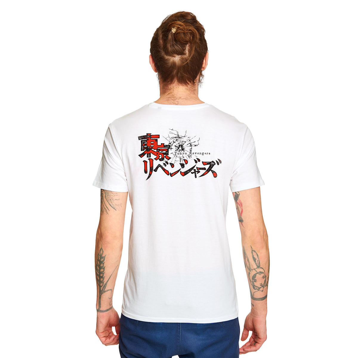 Product image Tokyo Revengers - Yellow Square Logo T-Shirt white