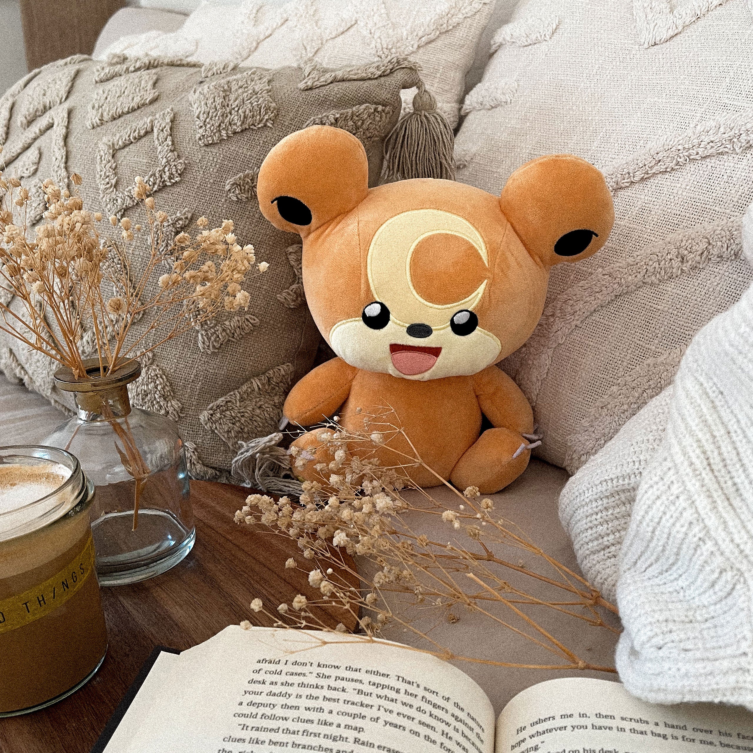Productafbeelding Pokemon - Teddiursa Pluche Figuur 23 cm
