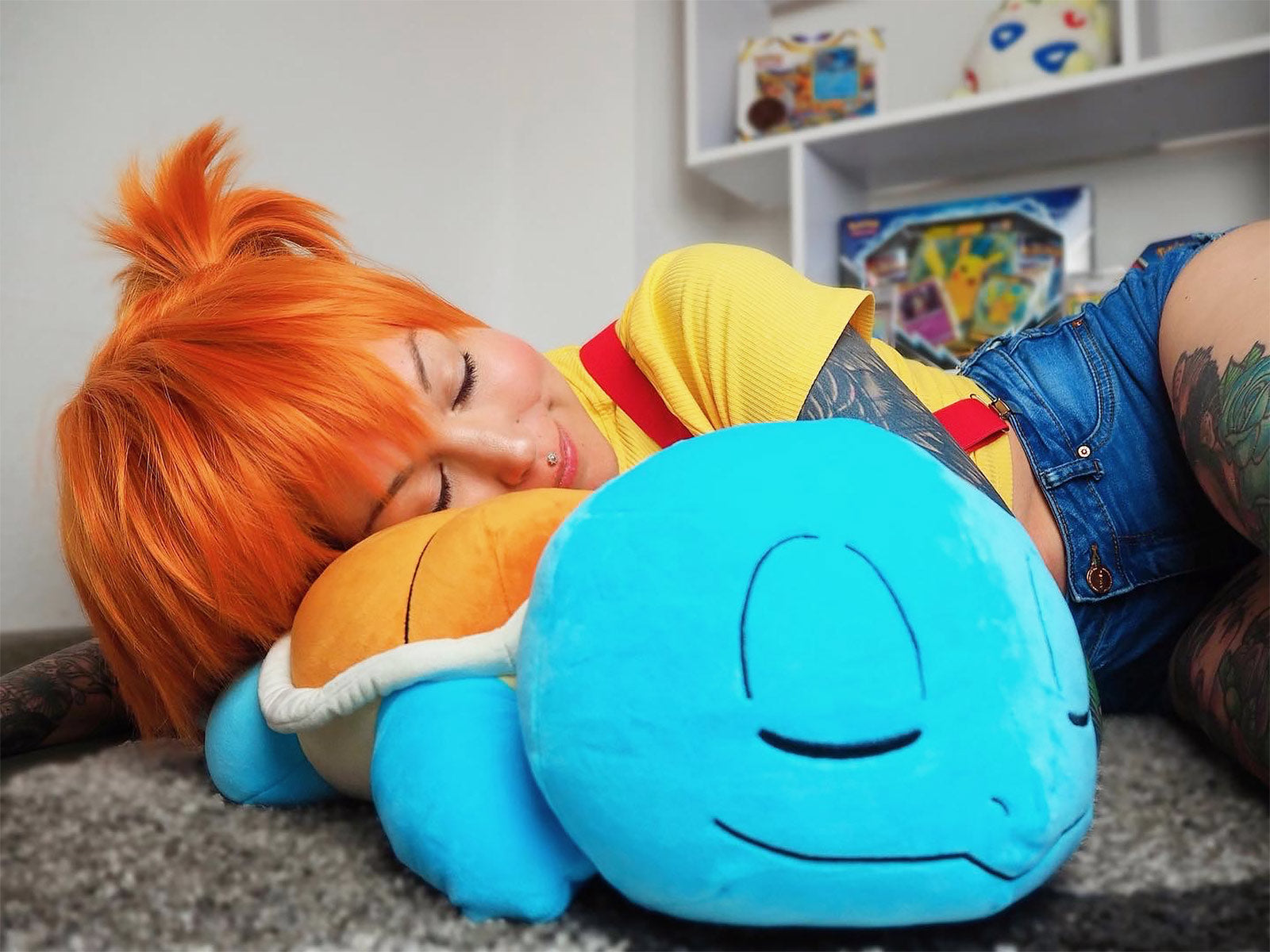 Productafbeelding Pokemon - Squirtle Pluche Figuur Slapend