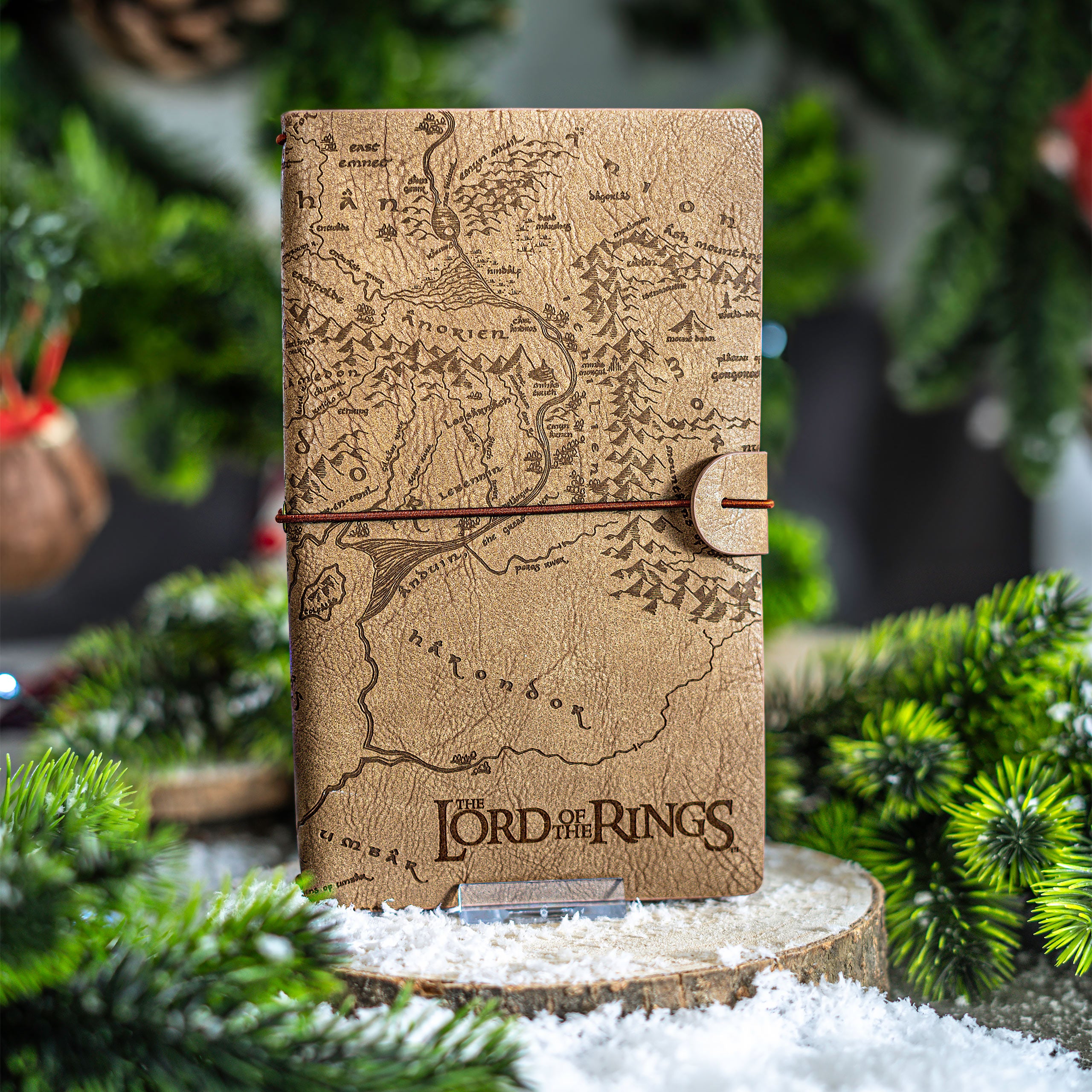 Productafbeelding The Lord of the Rings - Midden-aarde Kaart Notitieboek