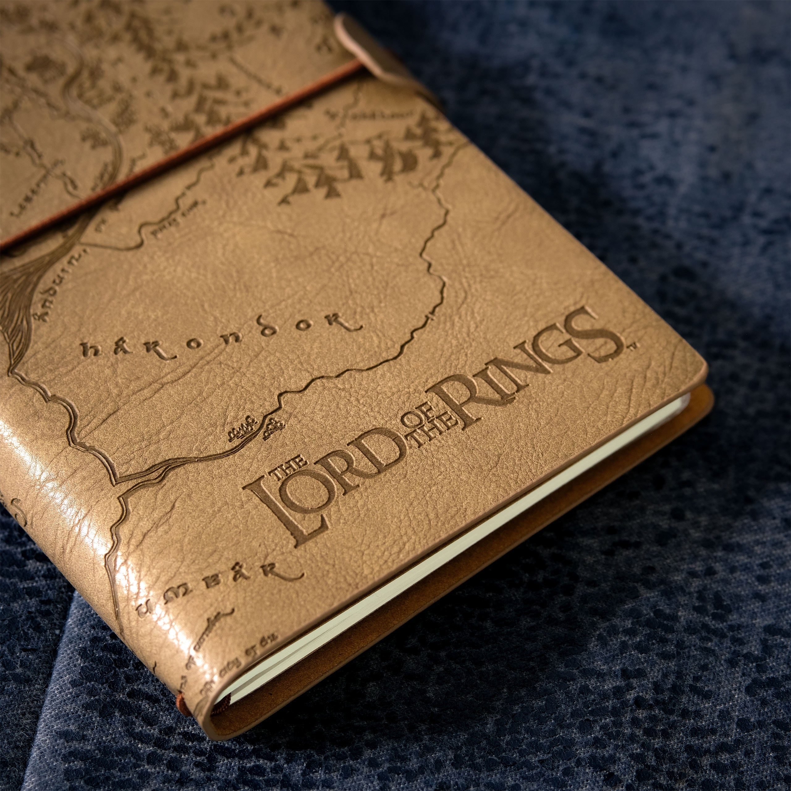 Productafbeelding The Lord of the Rings - Midden-aarde Kaart Notitieboek