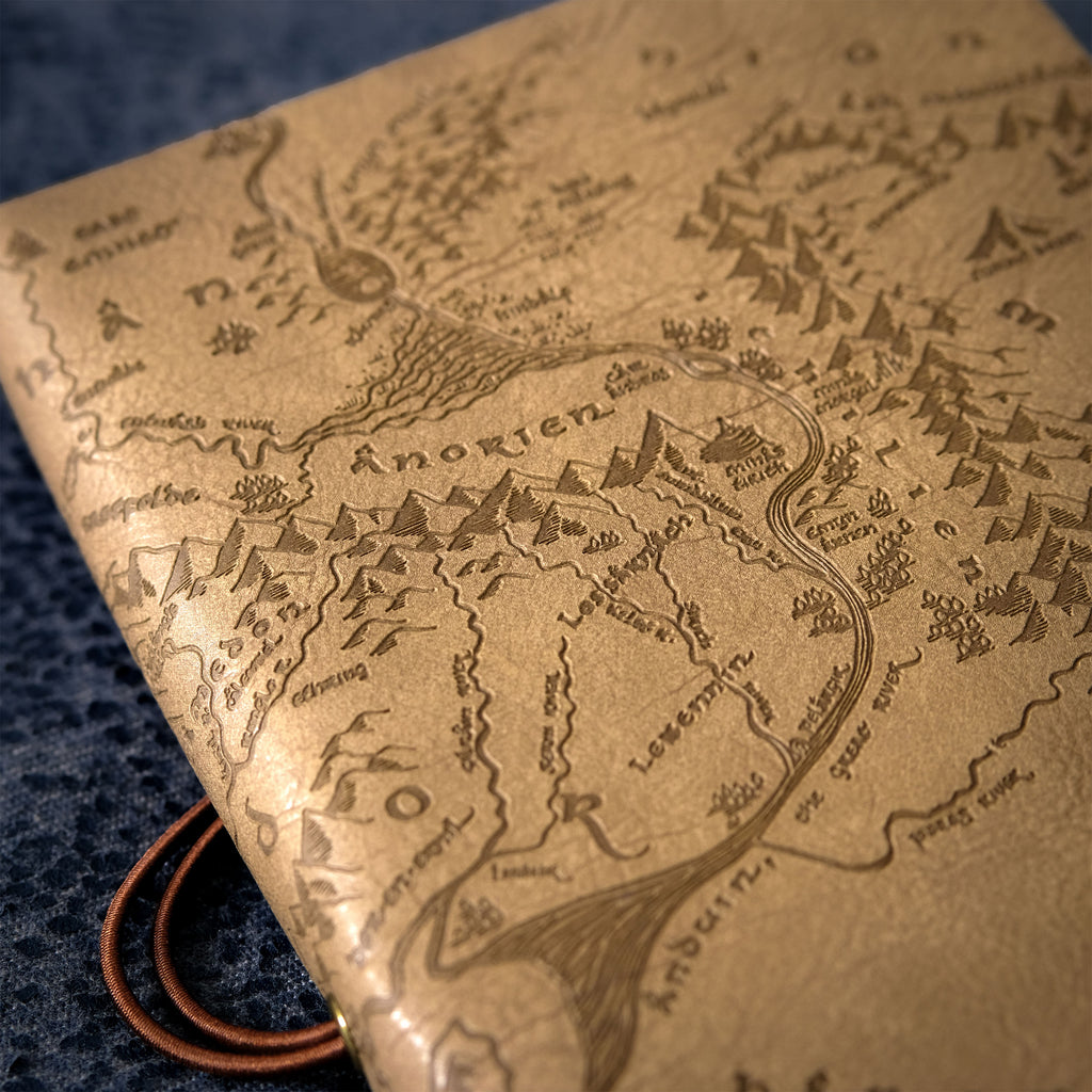 Productafbeelding The Lord of the Rings - Midden-aarde Kaart Notitieboek