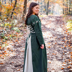 Product image Medieval Dress Larina Green-Beige