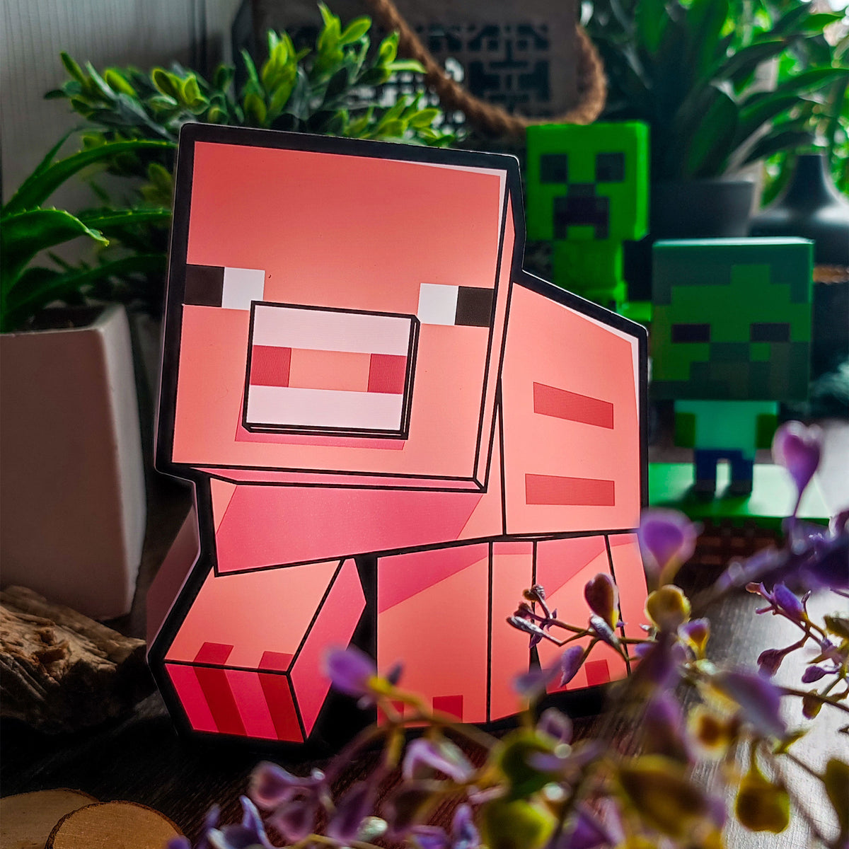 Productafbeelding Minecraft - Varken Tafellamp