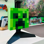 Productafbeelding Creeper Hoofdtelefoonstandaard met Licht - Minecraft
