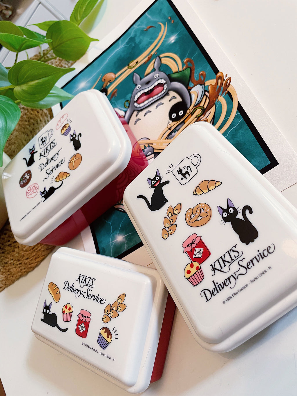 Productafbeelding Kiki's Kleine Bezorgservice - Bakkerij Lunchbox 3-delige Set