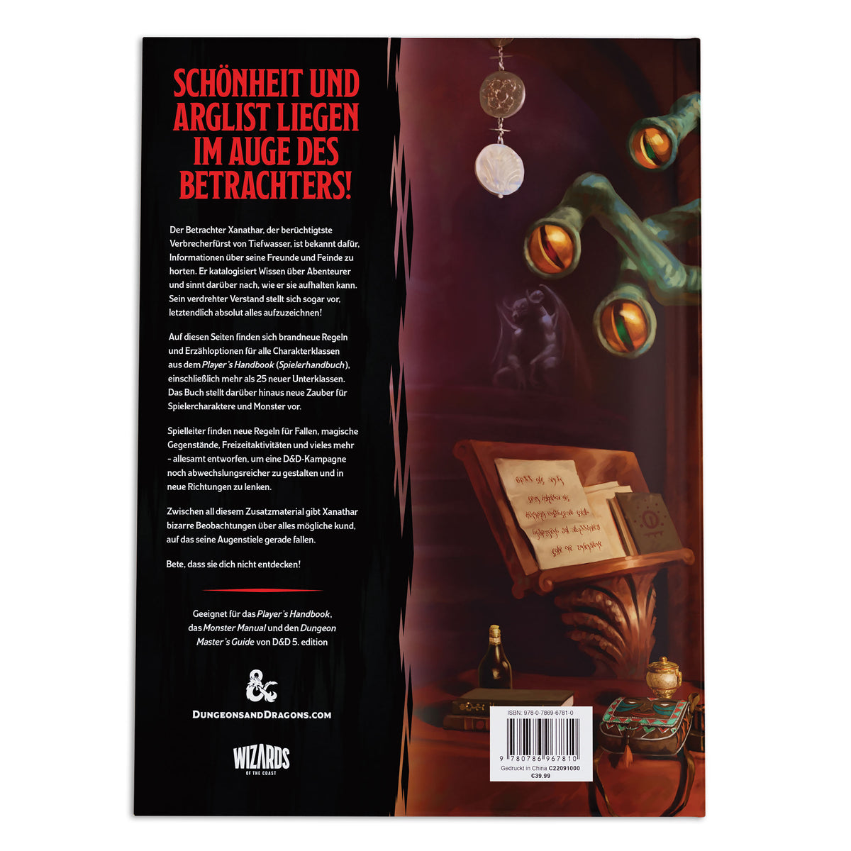 Productafbeelding Dungeons & Dragons - Xanathar's Gids voor Alles Regelboek