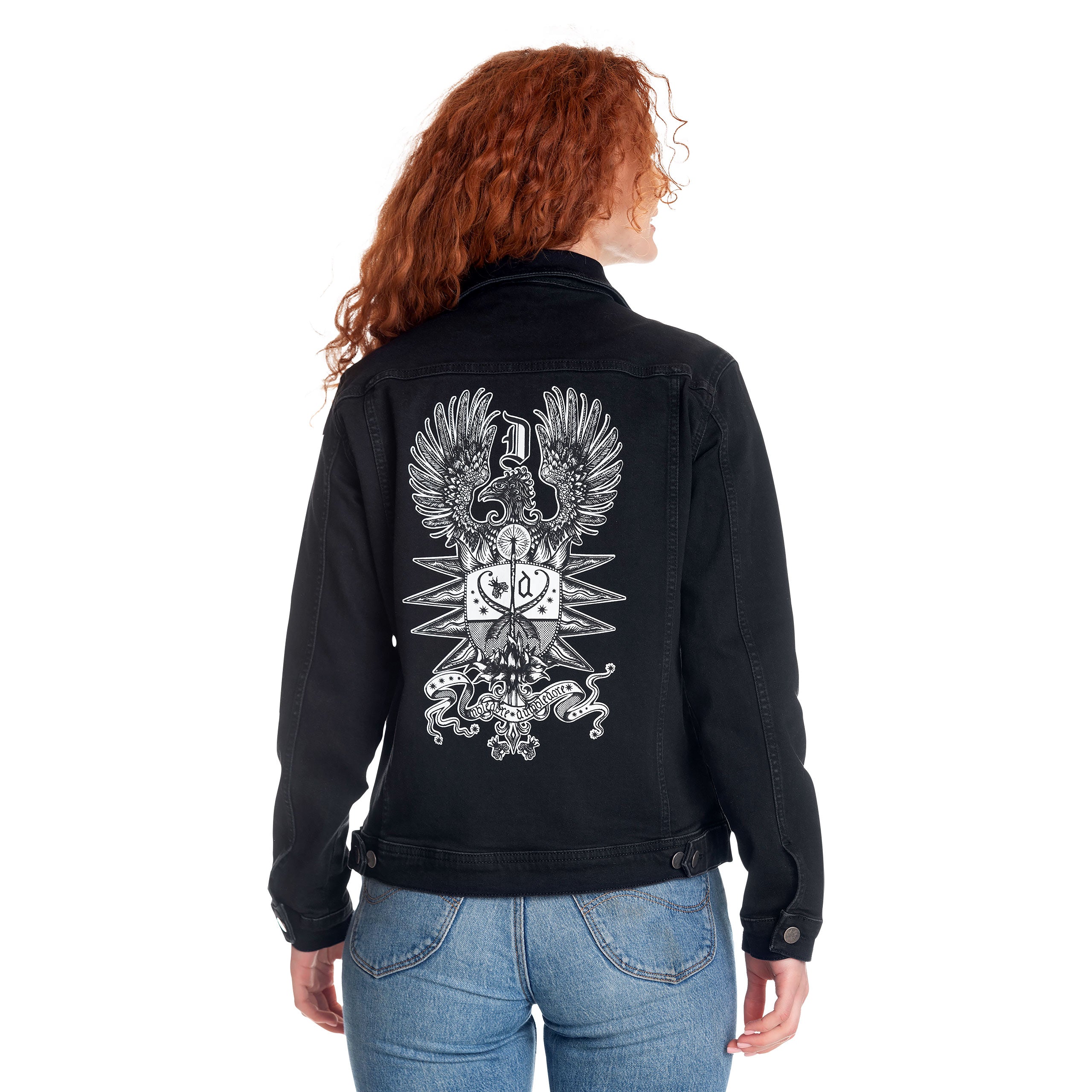 Productafbeelding Dumbledore Wapen Denim Jas Zwart - Fantastic Beasts
