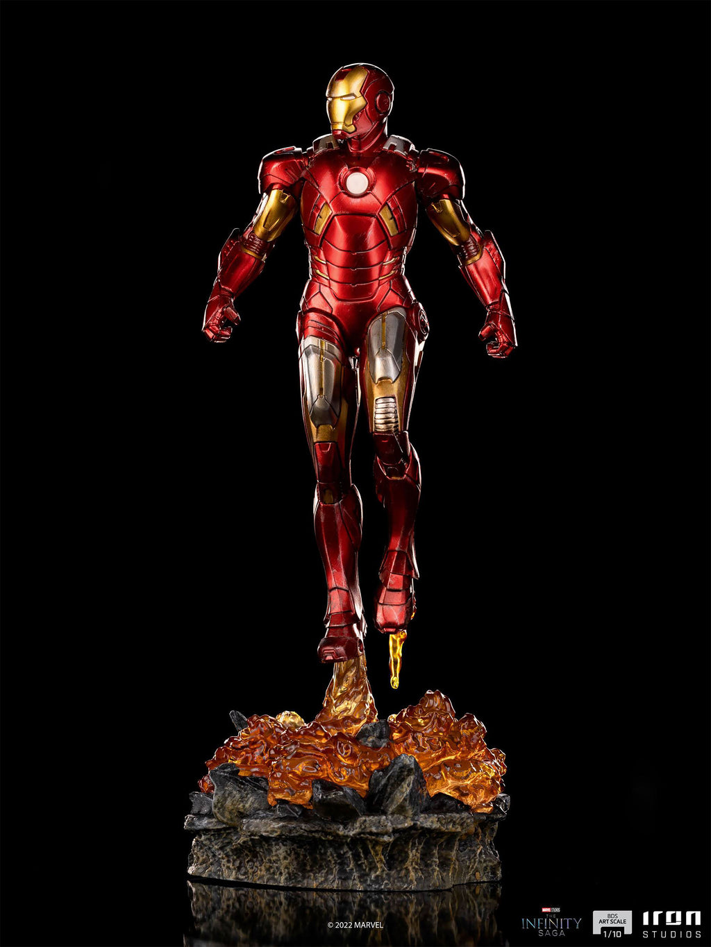 Productafbeelding Iron Man - The Infinity Saga BDS Art Scale Deluxe Standbeeld met Lichtfunctie