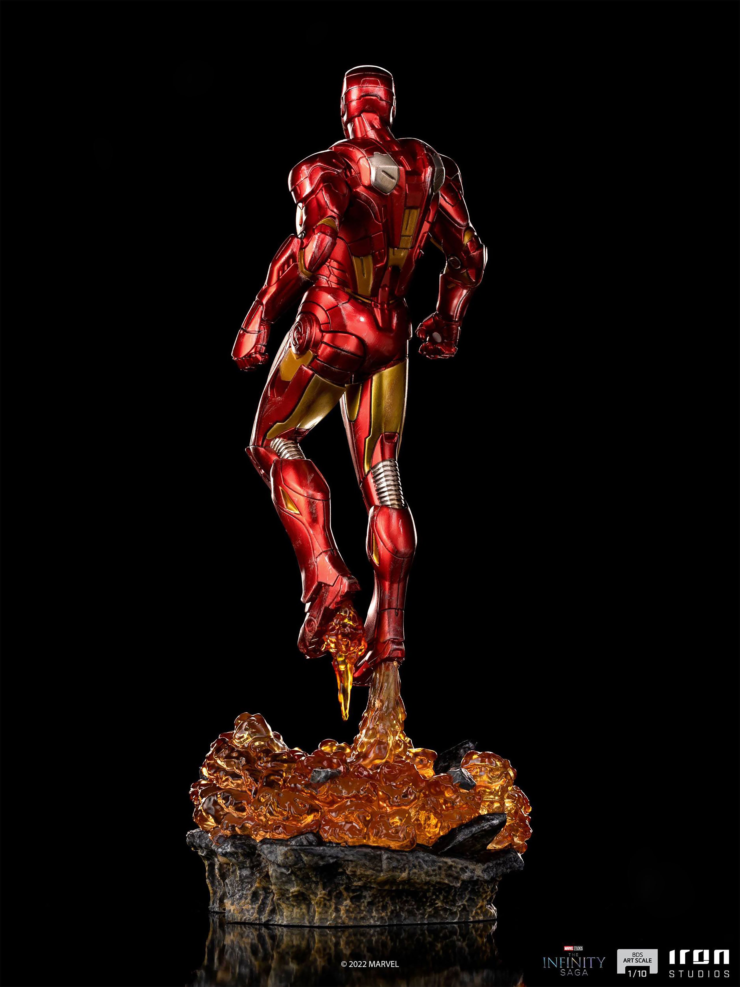 Productafbeelding Iron Man - The Infinity Saga BDS Art Scale Deluxe Standbeeld met Lichtfunctie
