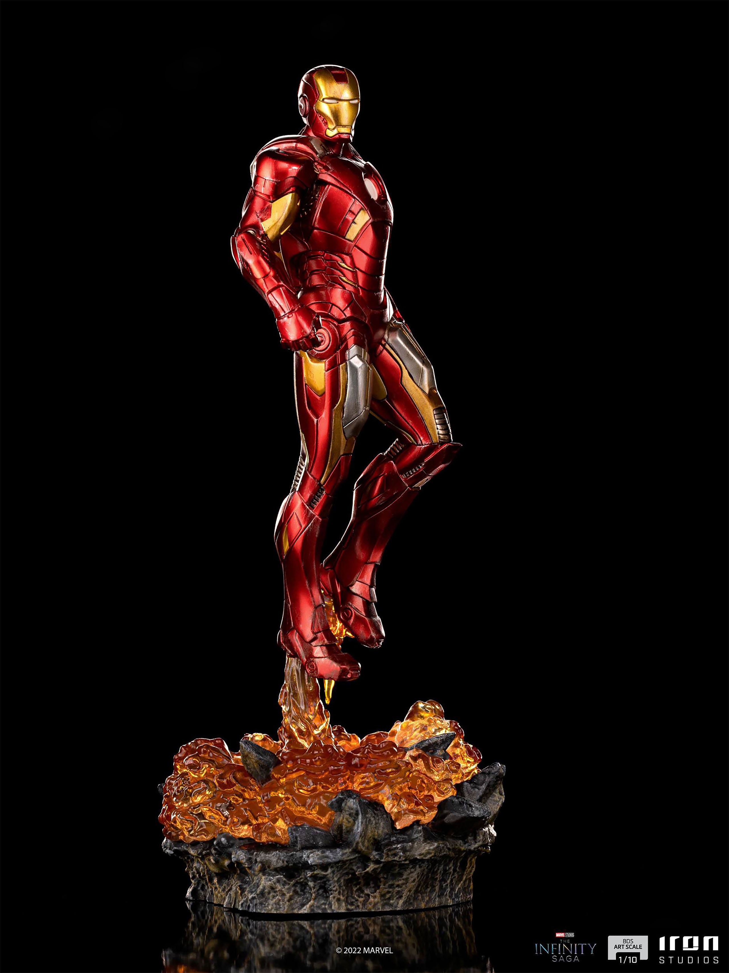 Productafbeelding Iron Man - The Infinity Saga BDS Art Scale Deluxe Standbeeld met Lichtfunctie