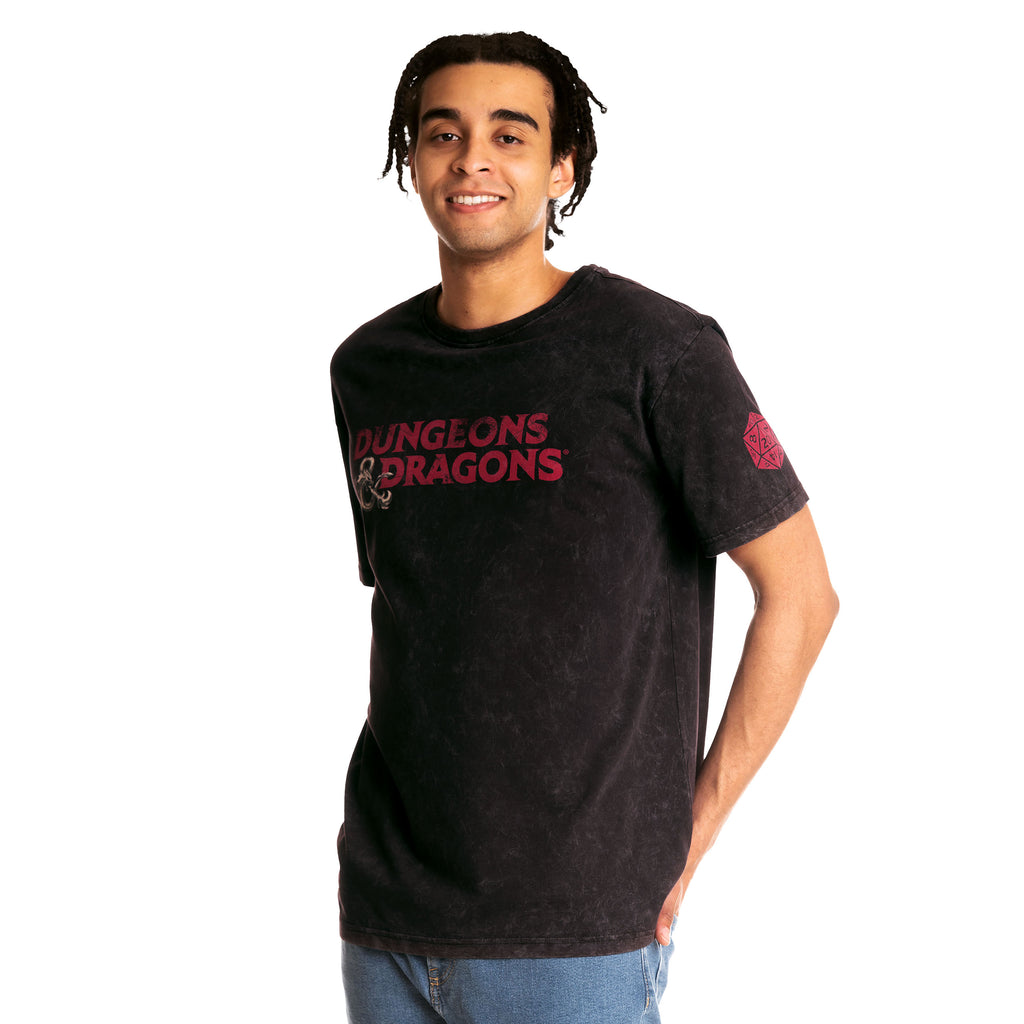 Productafbeelding Dungeons & Dragons - Logo T-Shirt zwart
