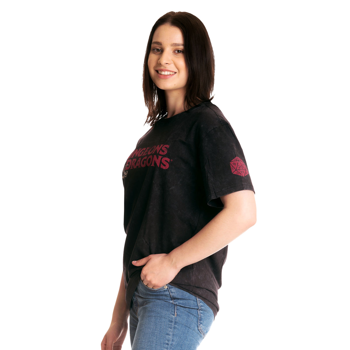 Productafbeelding Dungeons & Dragons - Logo T-Shirt zwart