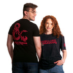 Productafbeelding Dungeons & Dragons - Chaotic Evil T-Shirt Zwart