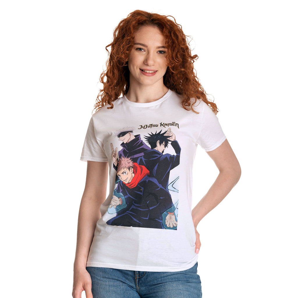 Productafbeelding Jujutsu Kaisen - Trio T-Shirt wit