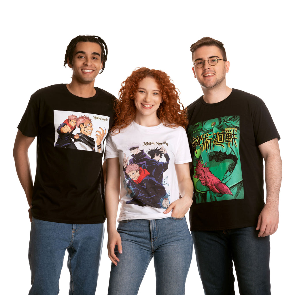 Productafbeelding Jujutsu Kaisen - Trio T-Shirt wit