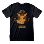 Productafbeelding Pokemon - Eevee College T-Shirt Zwart