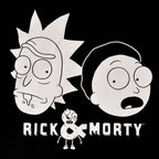 Productafbeelding Rick en Morty - Faces Hoodie zwart