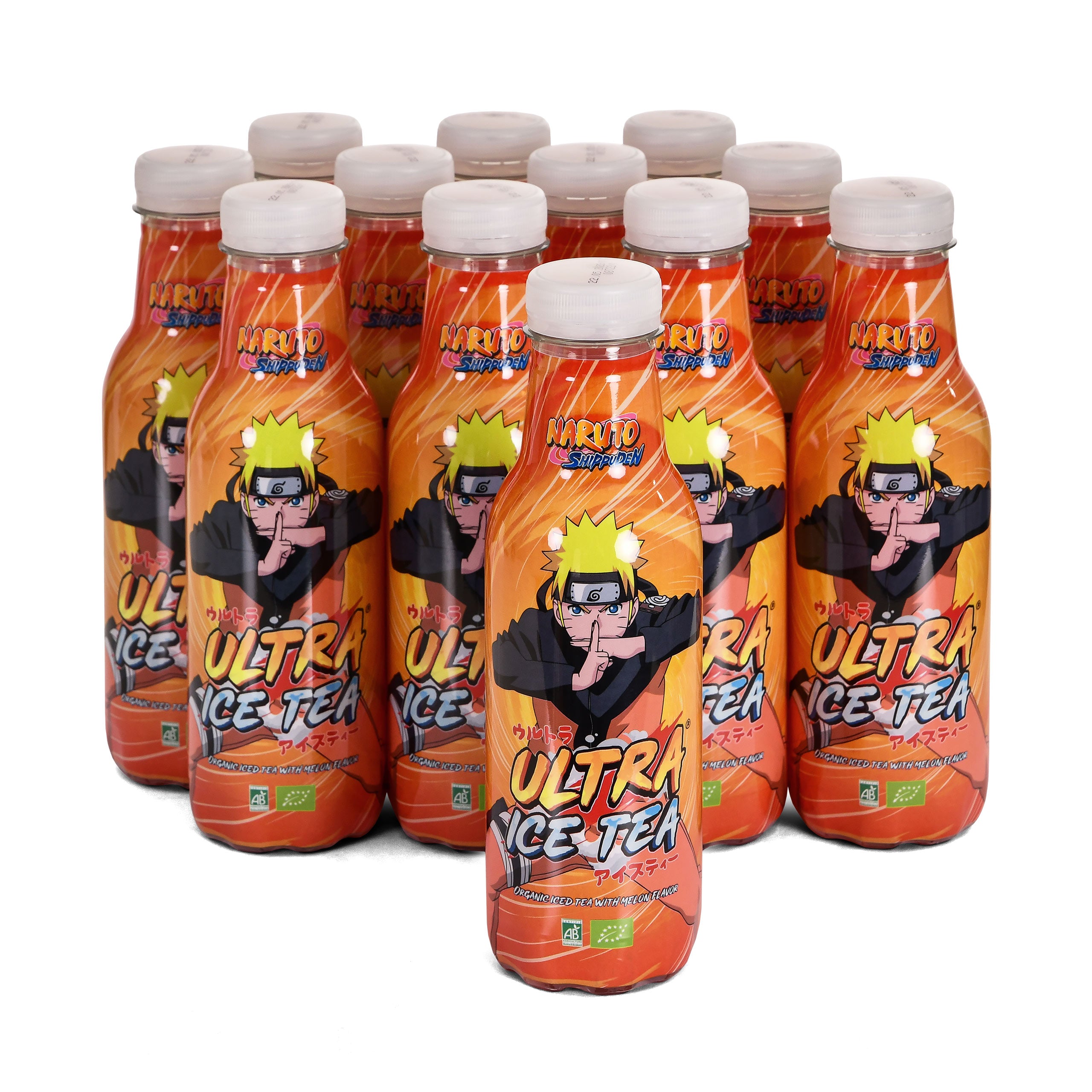 Productafbeelding Naruto Shippuden - Ultra Organic Iced Tea Melon 12 Pack