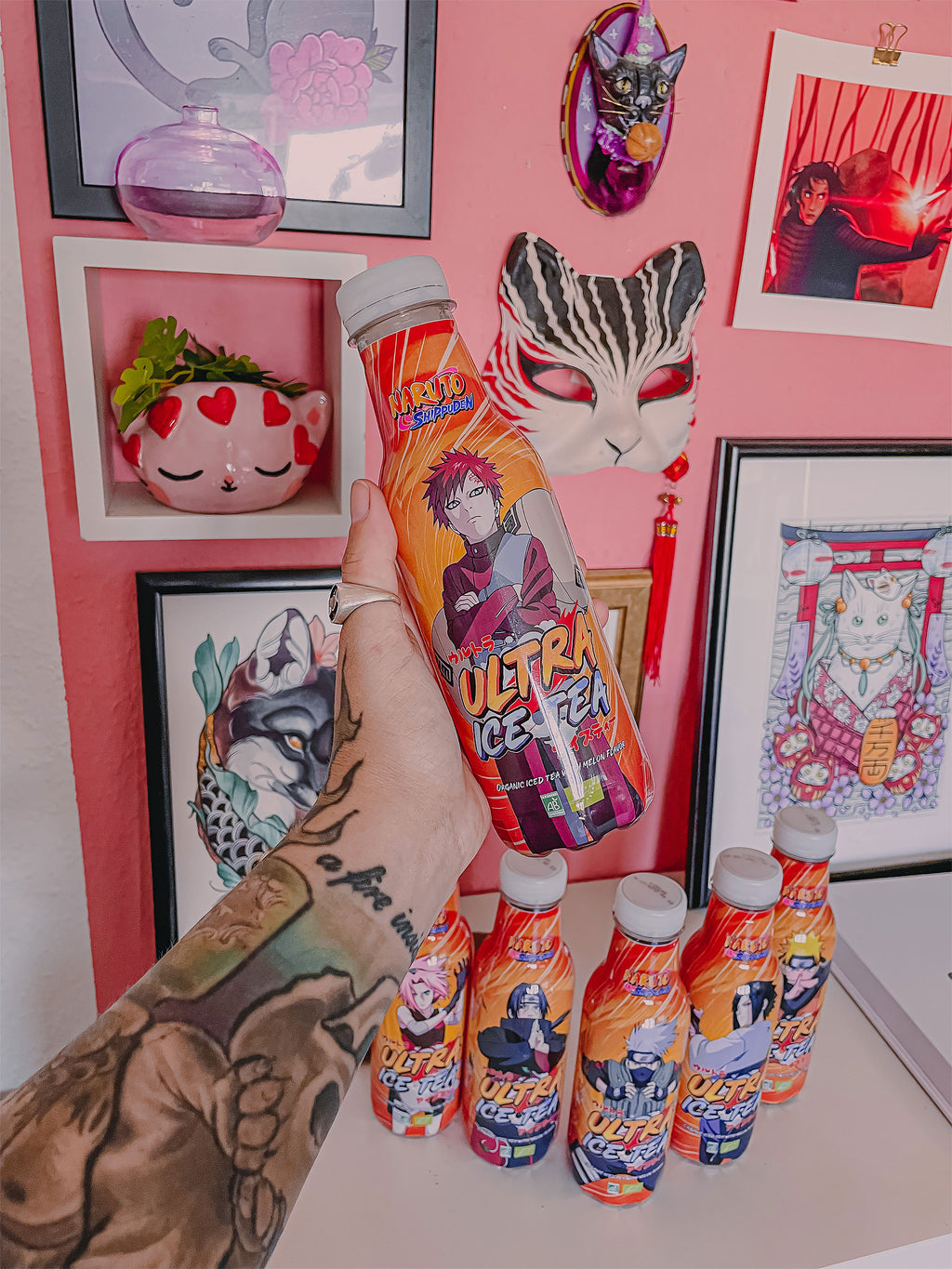 Productafbeelding Naruto Shippuden - Gaara Ultra Biologische IJsthee Meloen