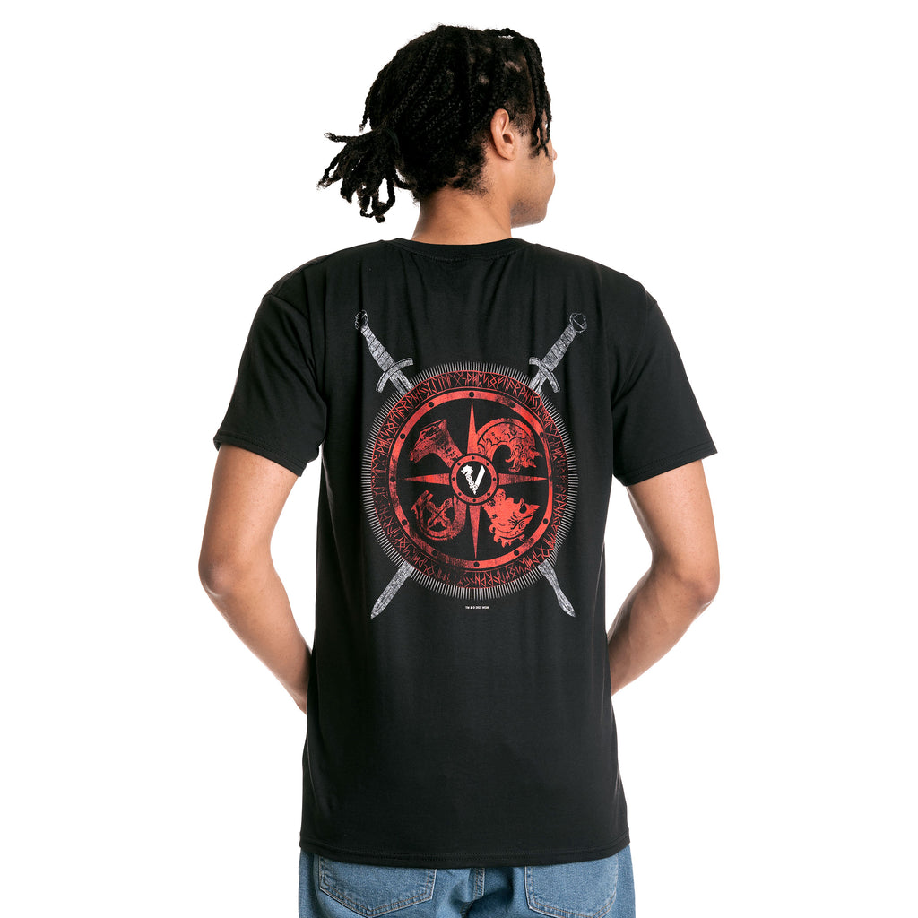 Productafbeelding Vikings - Zwaarden T-shirt zwart