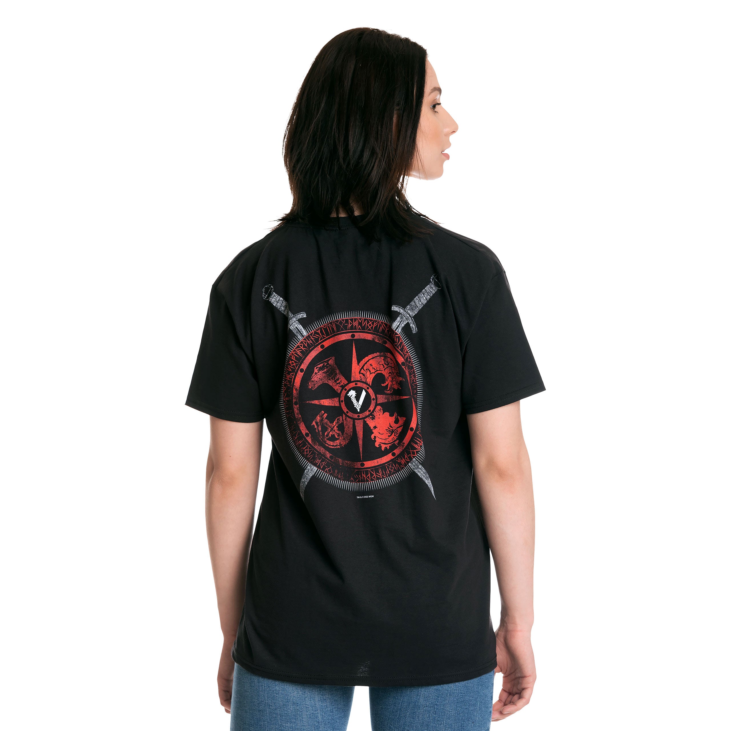Productafbeelding Vikings - Zwaarden T-shirt zwart