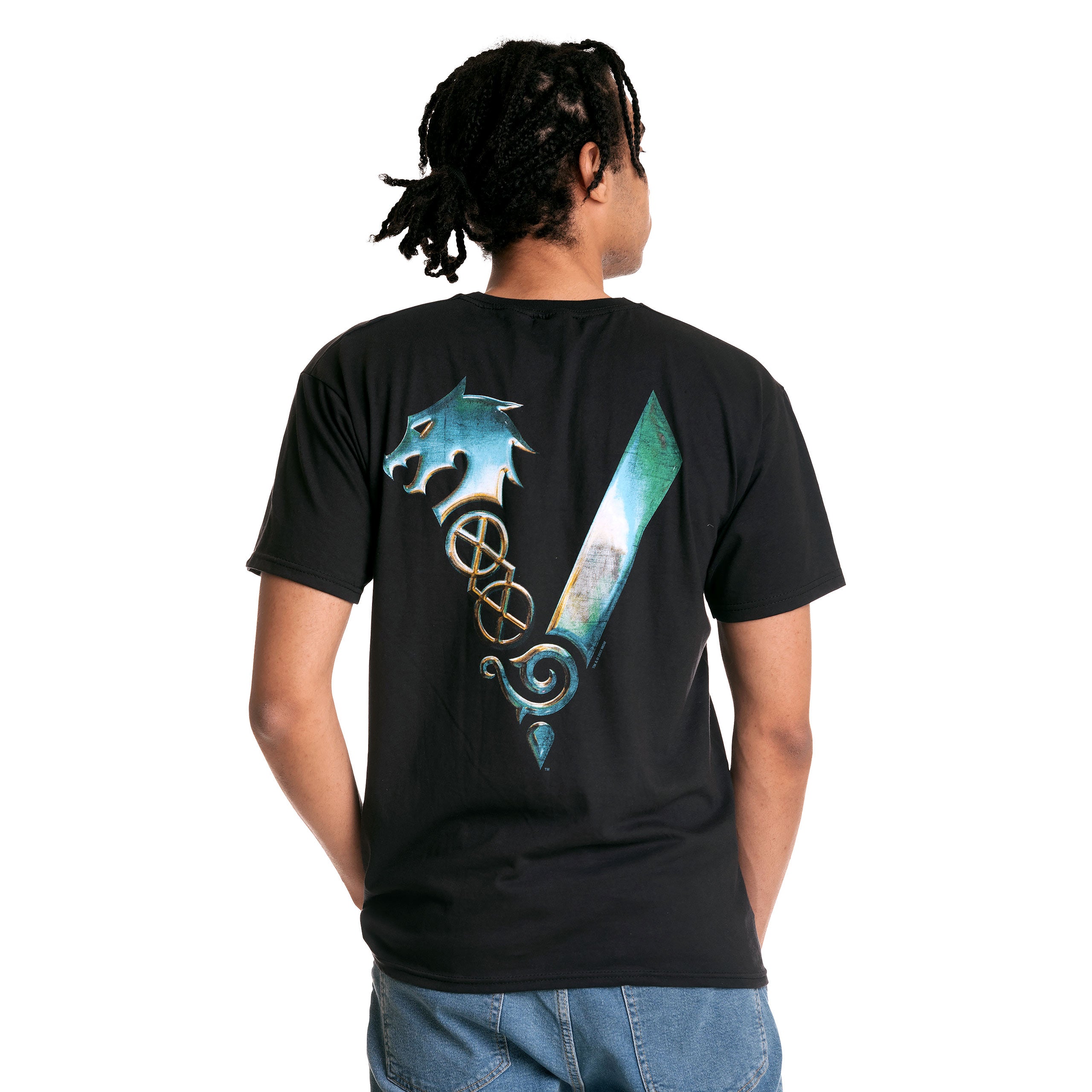 Productafbeelding Vikings - Metallic T-Shirt Zwart