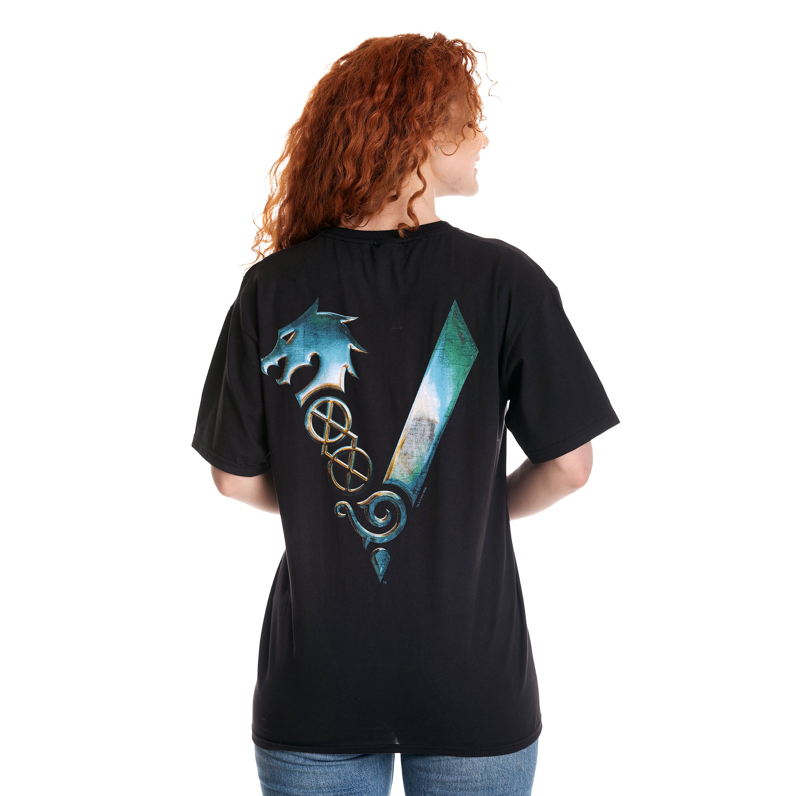 Productafbeelding Vikings - Metallic T-Shirt Zwart