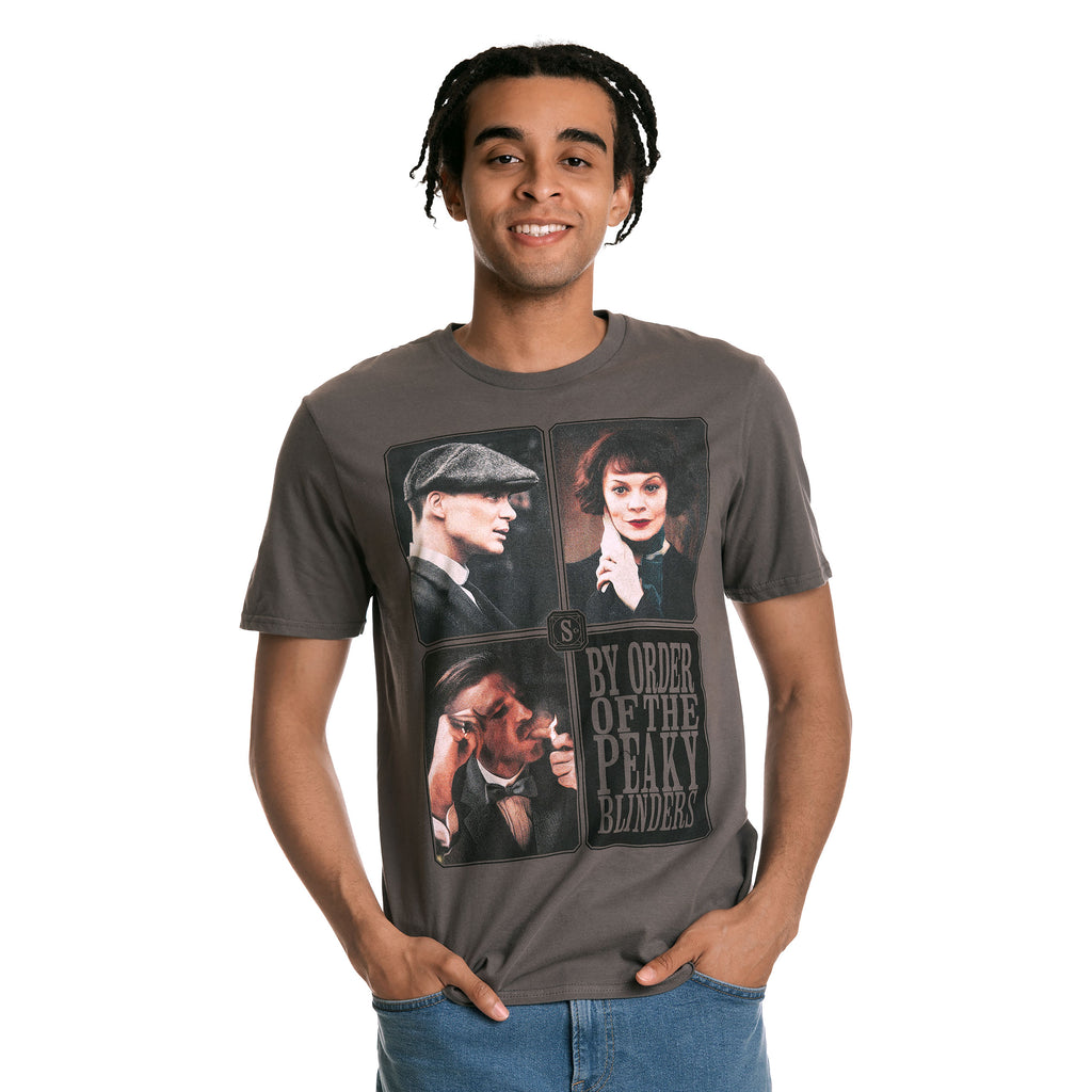 Productafbeelding Peaky Blinders - Shelby Family T-shirt grijs
