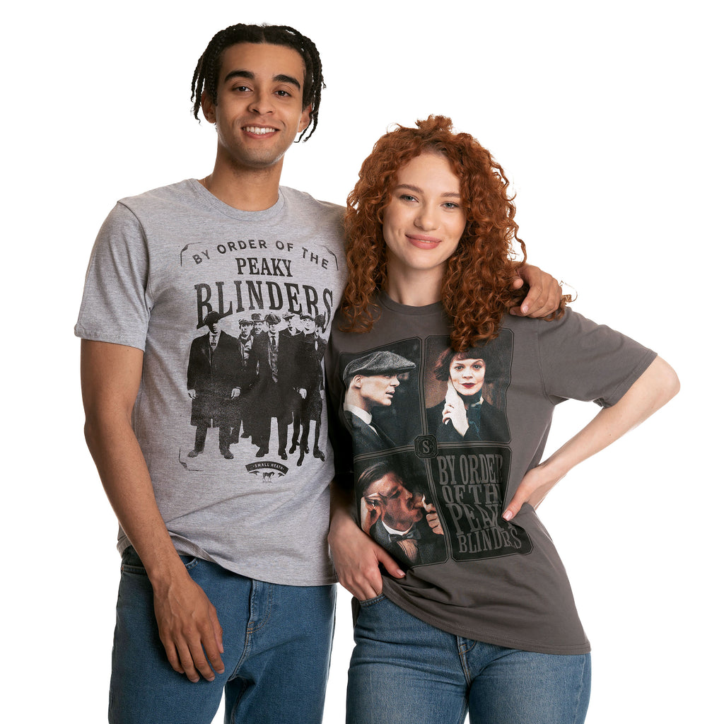 Productafbeelding Peaky Blinders - Shelby Family T-shirt grijs