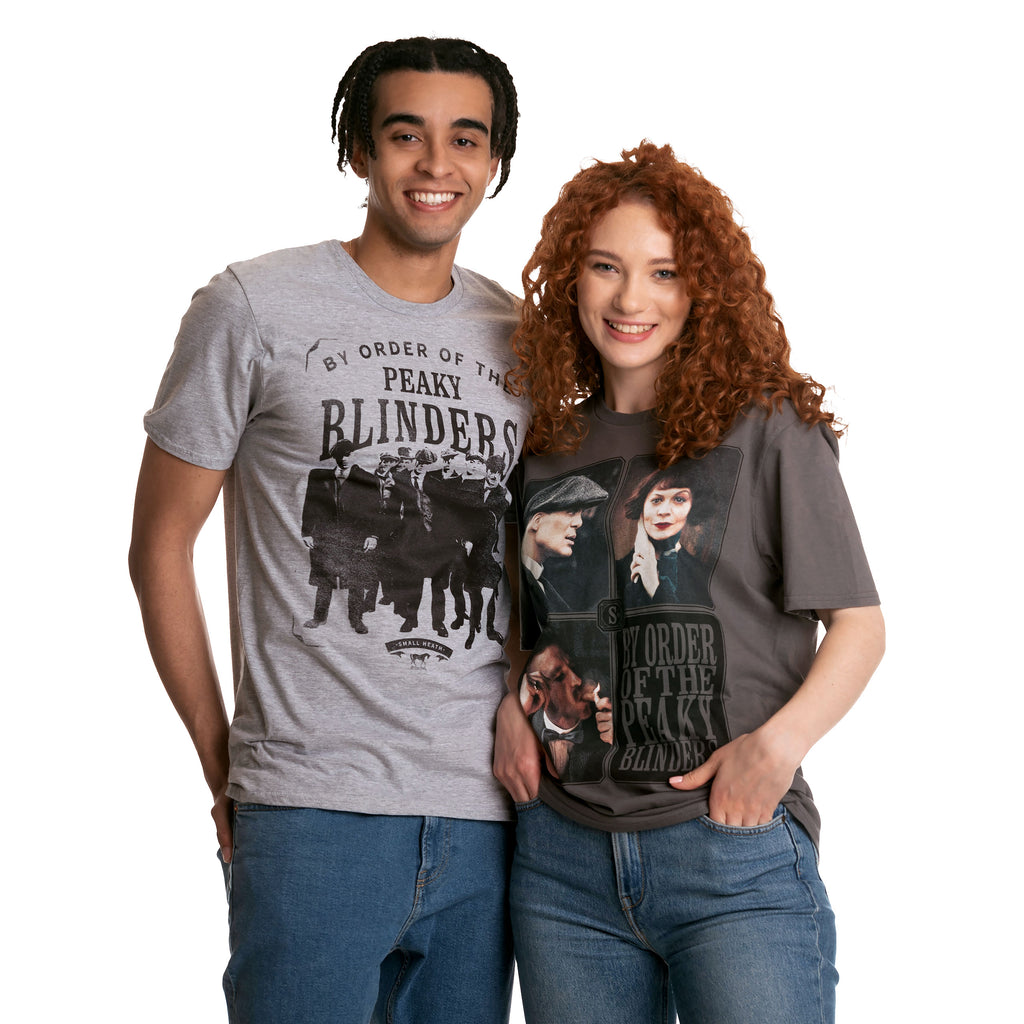 Productafbeelding Peaky Blinders - Shelby Family T-shirt grijs