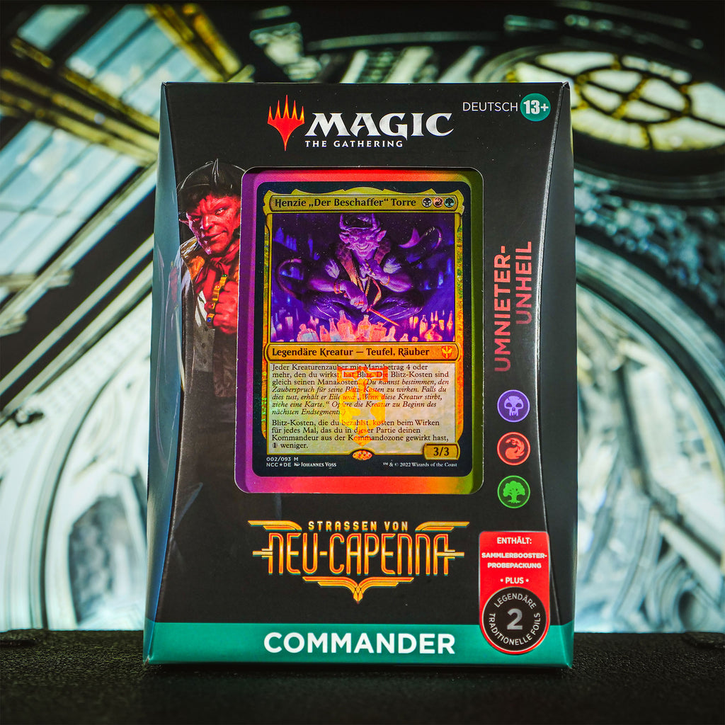 Productafbeelding Straten van Nieuw-Capenna - Umnieter Unheil Commander Deck - Magic The Gathering