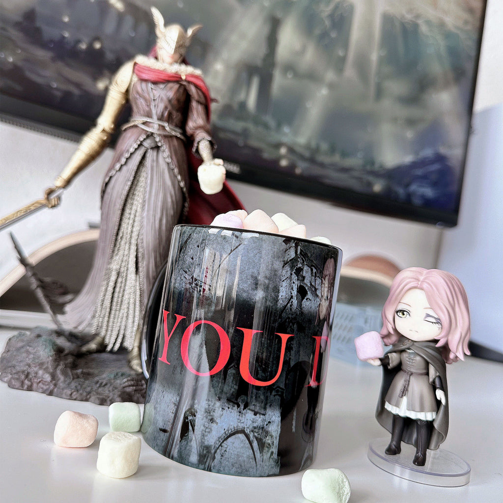 Product image You Died Mug for Elden Ring Fans