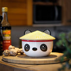 Productafbeelding Panda Kawaii Kom met deksel voor anime-fans