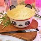 Productafbeelding Panda Kawaii Kom met deksel voor anime-fans