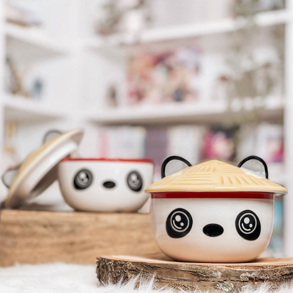 Productafbeelding Panda Kawaii Kom met deksel voor anime-fans
