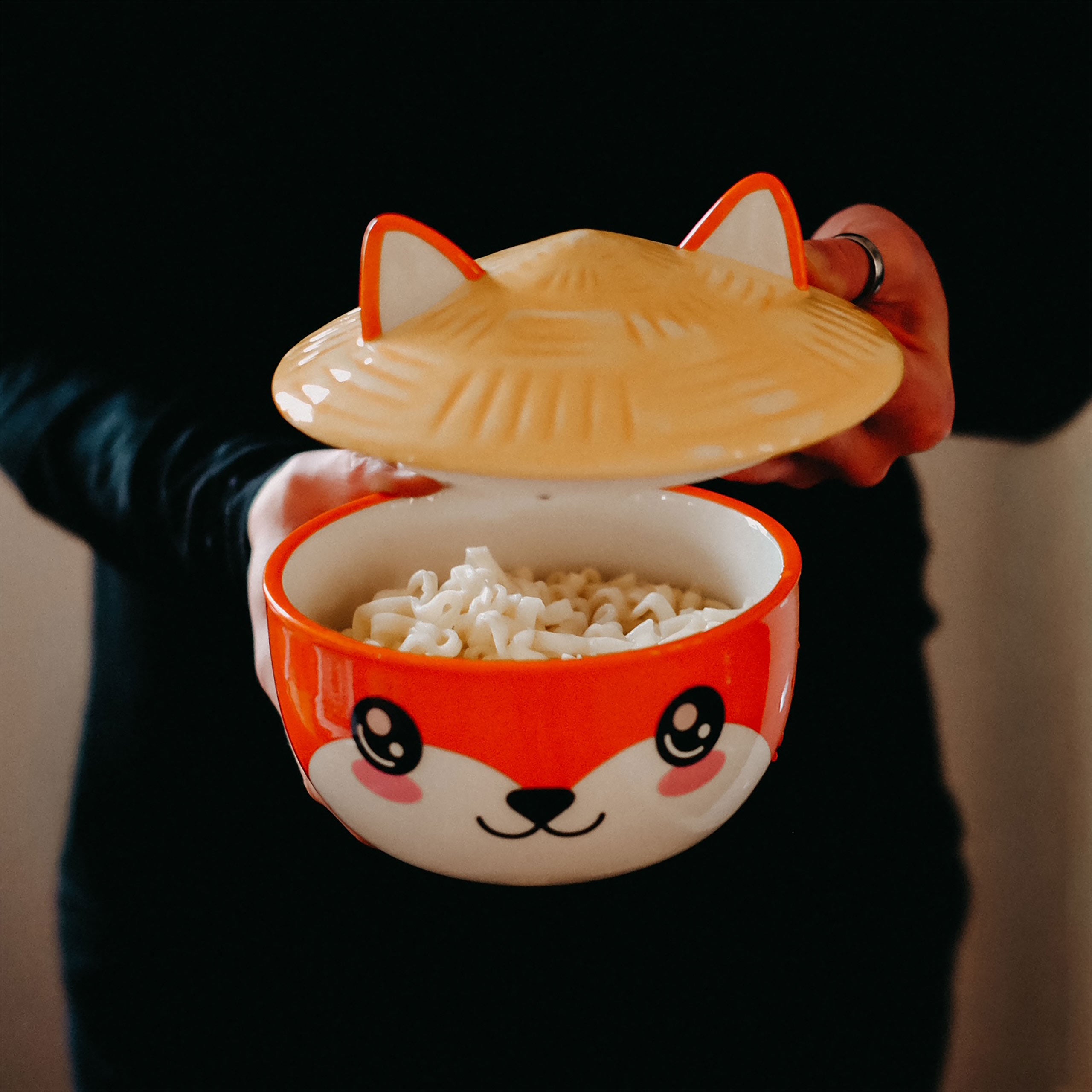 Productafbeelding Fox Kawaii Kom met deksel voor anime fans