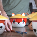 Productafbeelding Fox Kawaii Kom met deksel voor anime fans