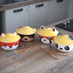 Productafbeelding Fox Kawaii Kom met deksel voor anime fans