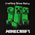 Productafbeelding Minecraft - Creeper Hoodie Kinderen Zwart