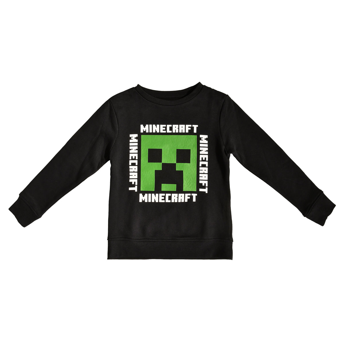Productafbeelding Minecraft - Creeper Trui Kinderen Zwart