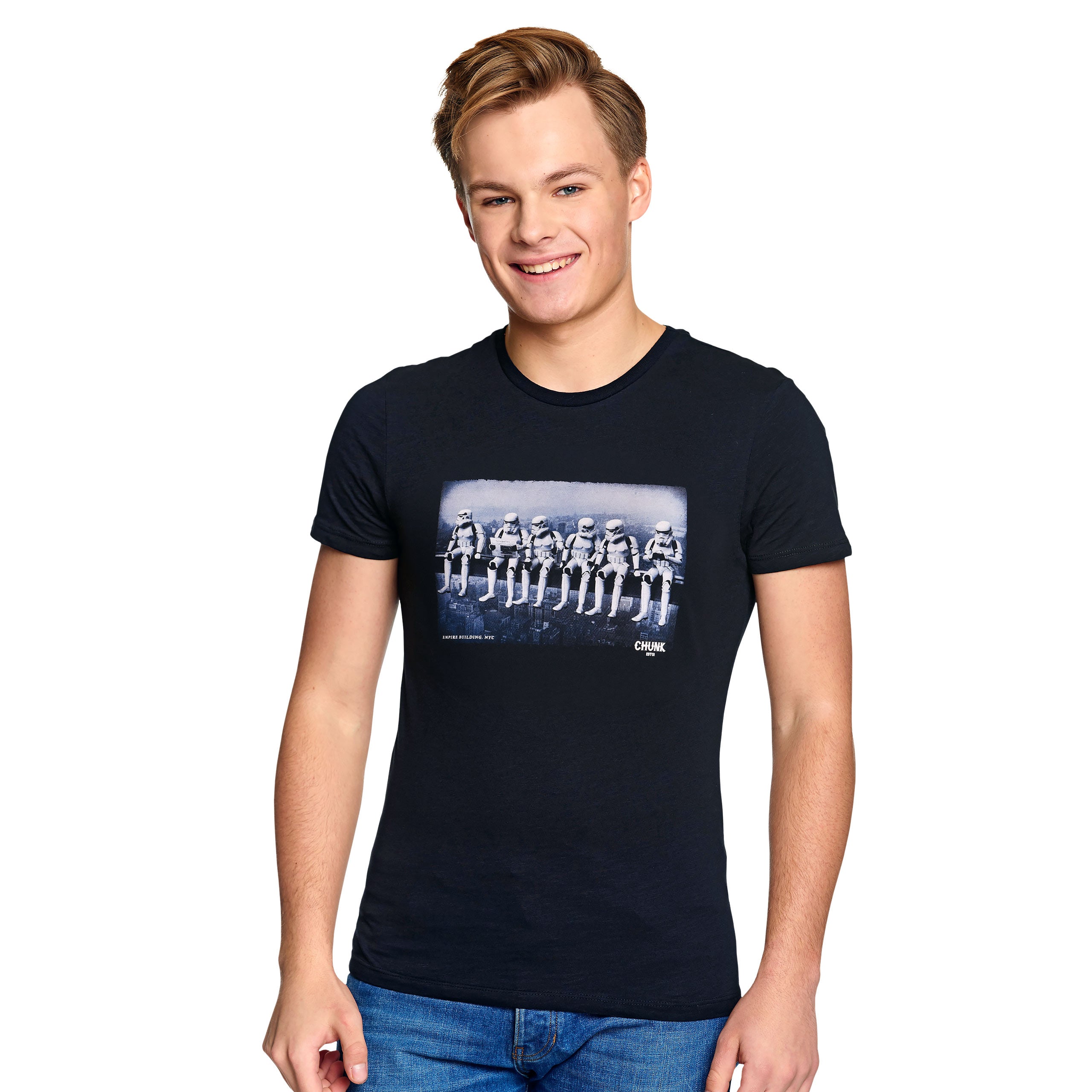 Productafbeelding Empire Building T-shirt voor Star Wars fans blauw