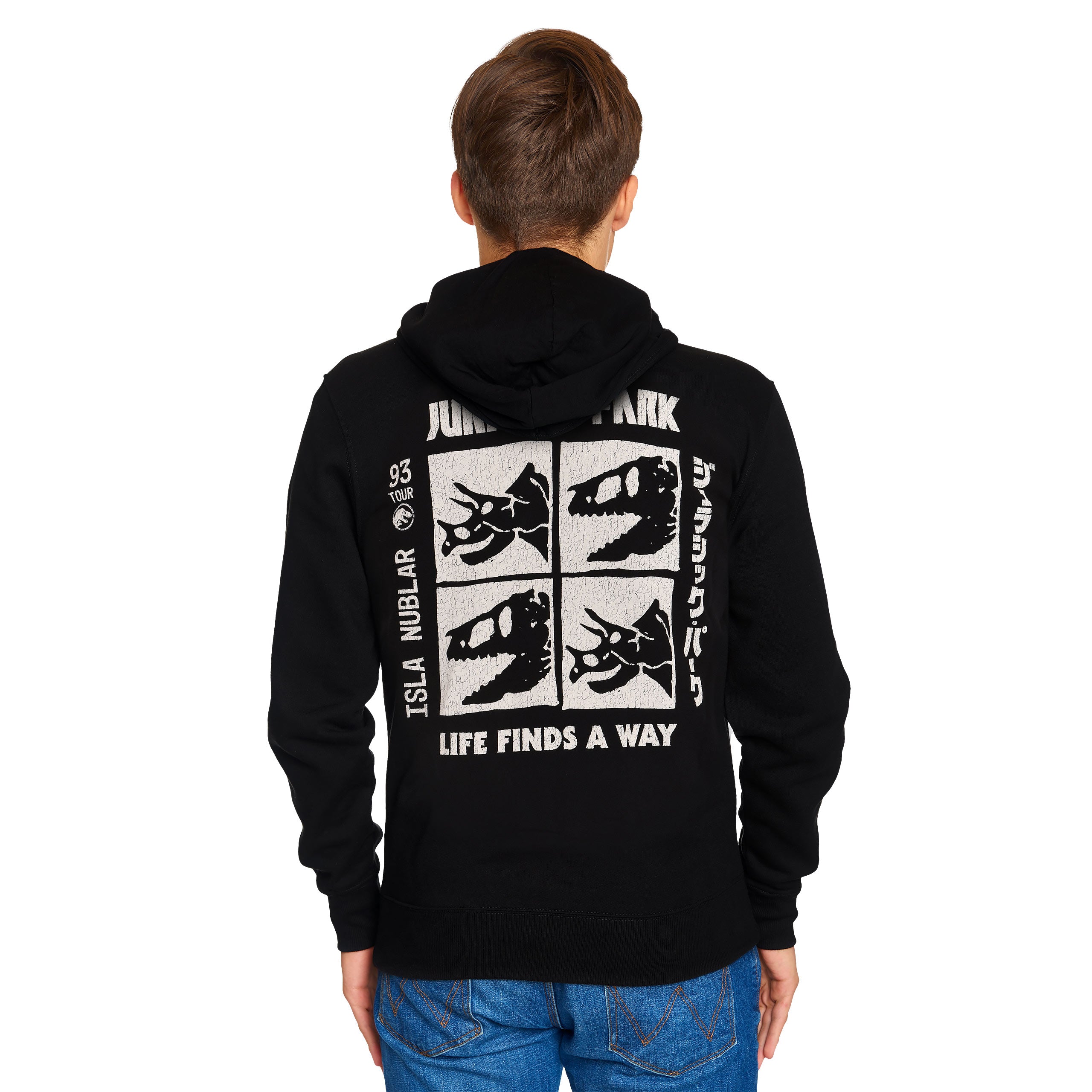 Productafbeelding Jurassic Park - 93 Tour Hoodie Zwart