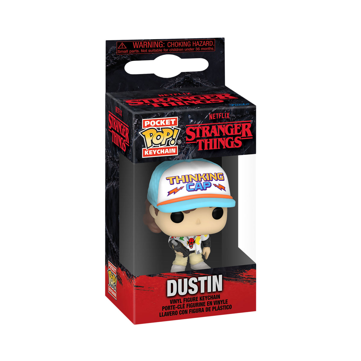 Productafbeelding Dustin Henderson Seizoen 4 Funko Pop Sleutelhanger - Stranger Things
