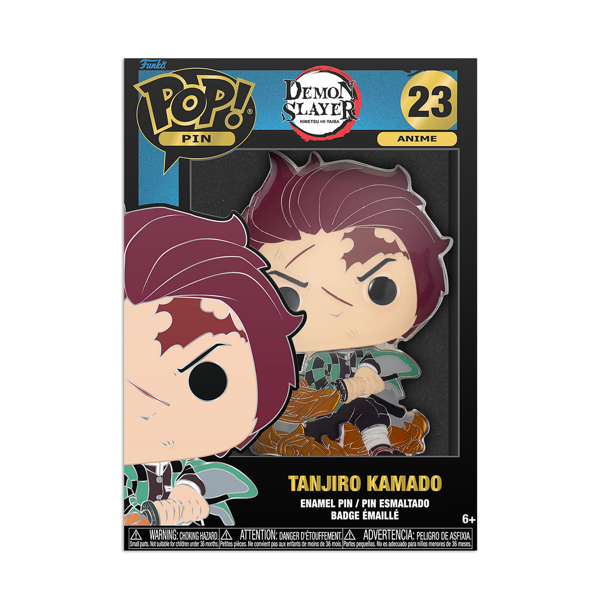 Productafbeelding Demon Slayer - Tanjiro Kamado Funko Pop Pin 10 cm