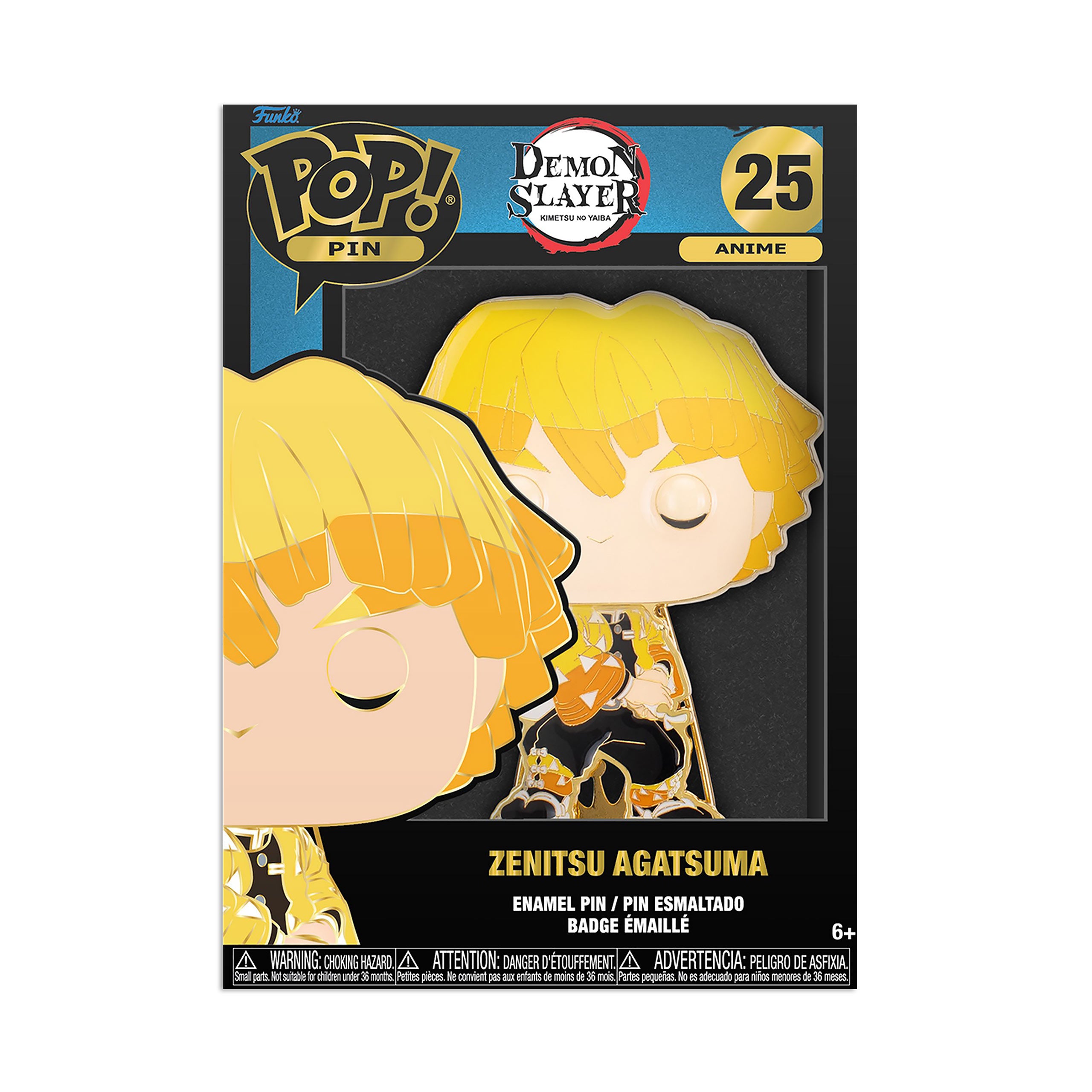 Productafbeelding Demon Slayer - Zenitsu Agatsuma Funko Pop Pin 10 cm