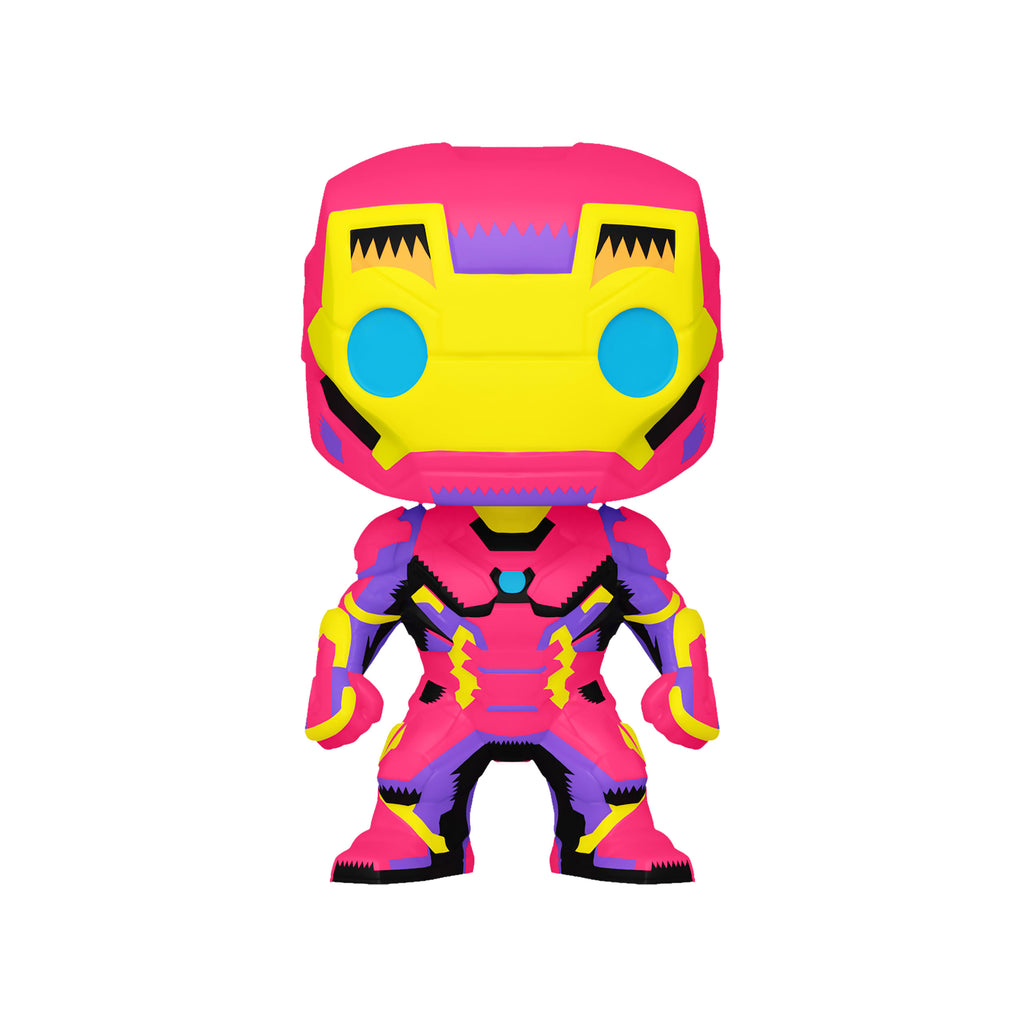 Productafbeelding Iron Man - Funko Pop Black Light Glow Bobblehead Figuur