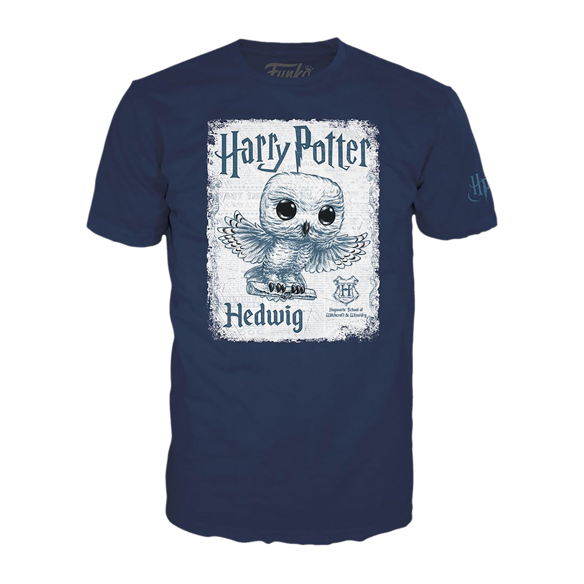 Productafbeelding Harry Potter - Hedwig T-shirt met Funko Pop Figuur