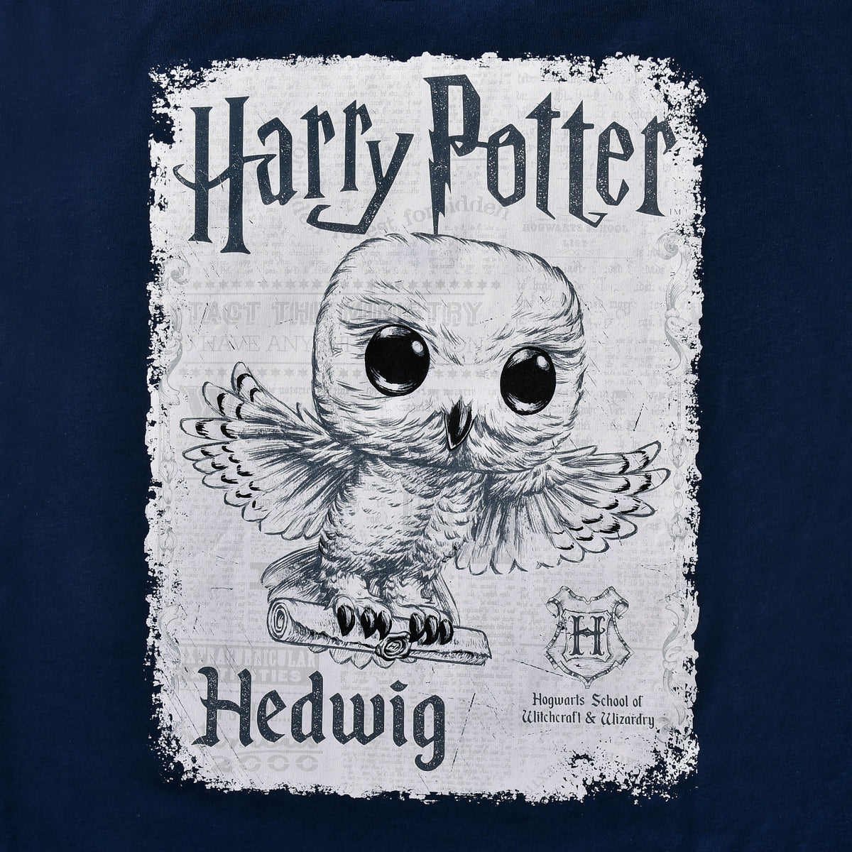 Productafbeelding Harry Potter - Hedwig T-shirt met Funko Pop Figuur